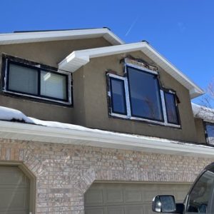 Casement windows Salt Lake City home