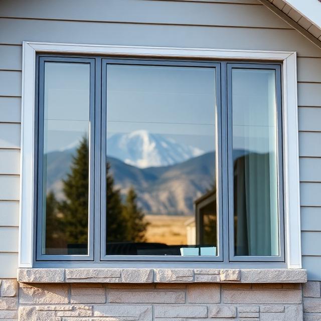 Double pane windows Salt Lake City home