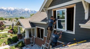 New window installation Salt Lake City home