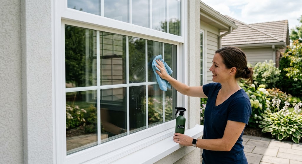 Vinyl and aluminum casement window frame options