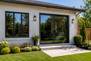 Modern entry door installation Salt Lake City UT