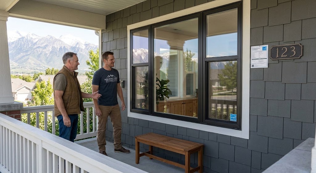 New window installation Salt Lake City home