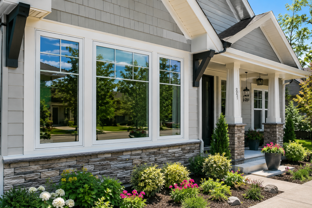 Window replacement curb appeal Salt Lake City