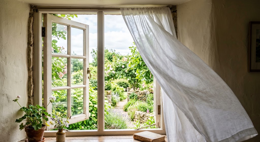 Casement window ventilation Salt Lake City home