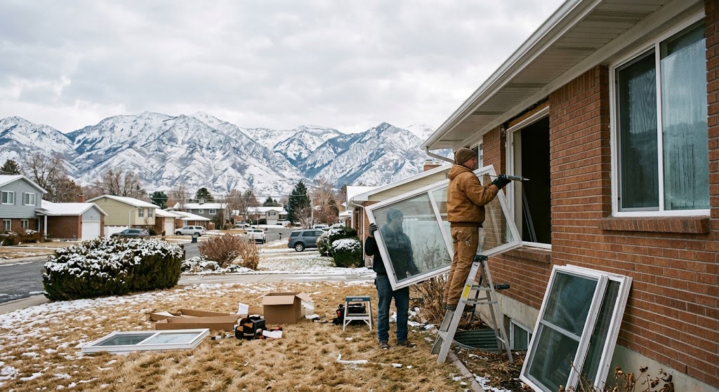 Off-season window installation in Salt Lake City