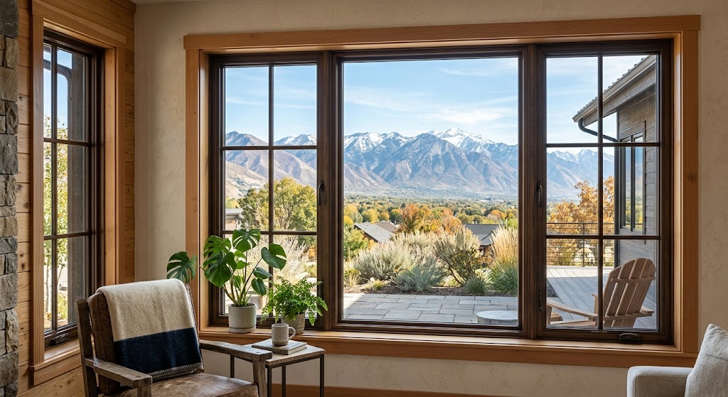 Pella Architect Series window in a Salt Lake City home