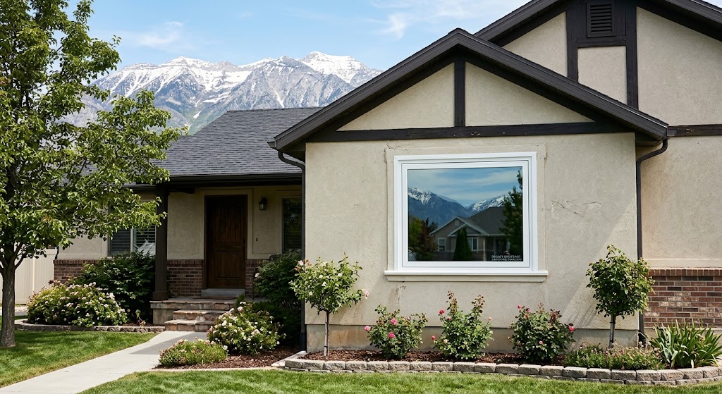 Impact-resistant window installed on a Salt Lake City home
