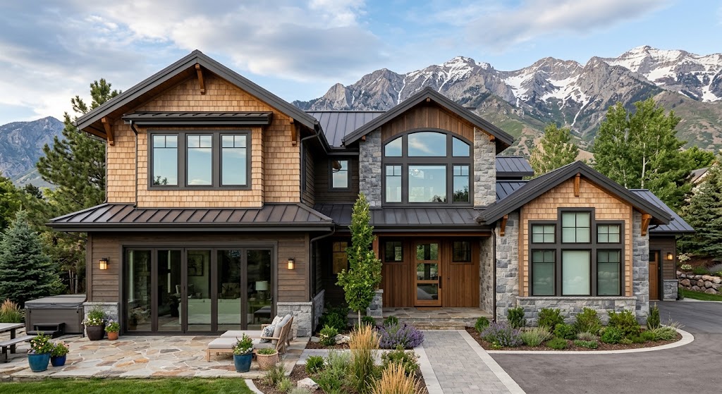 window styles for Salt Lake City home exterior