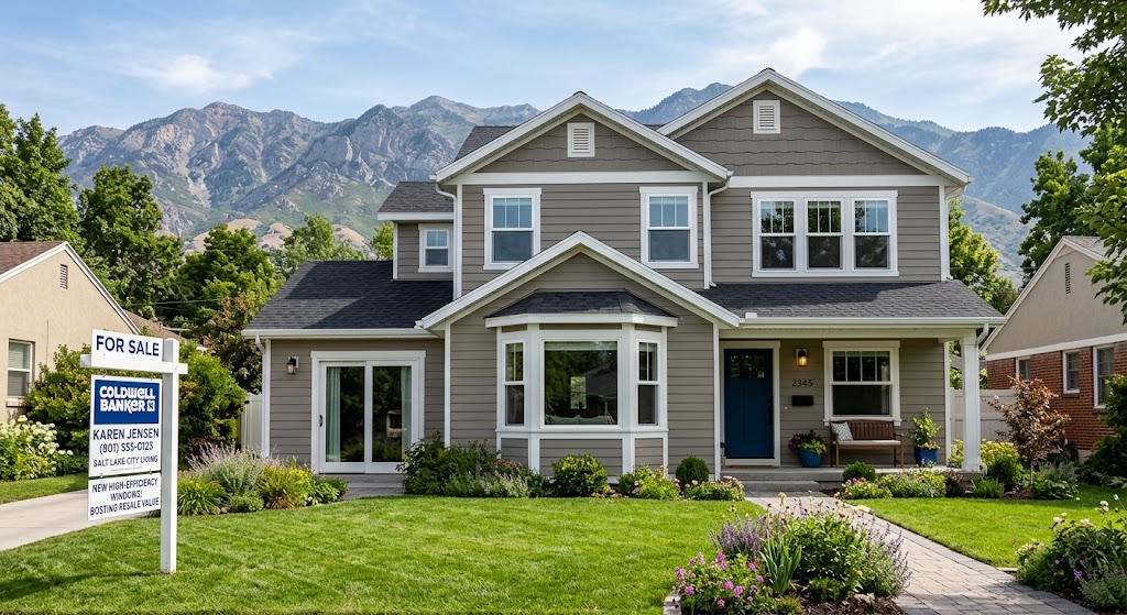 New windows boosting a Salt Lake City home's resale value